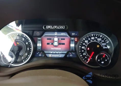 2019 Ram 1500 Laramie 4X4 6'4 Box из США, поврежденный, VIN 1C6SRFDT1KN567319